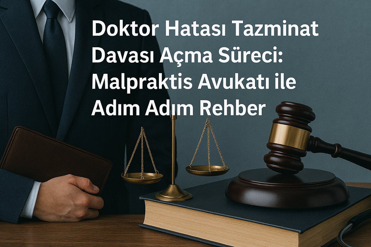 doktor hatası tazminat davası açma rehberi, malpraktis avukatı ile haklarınızı öğrenin