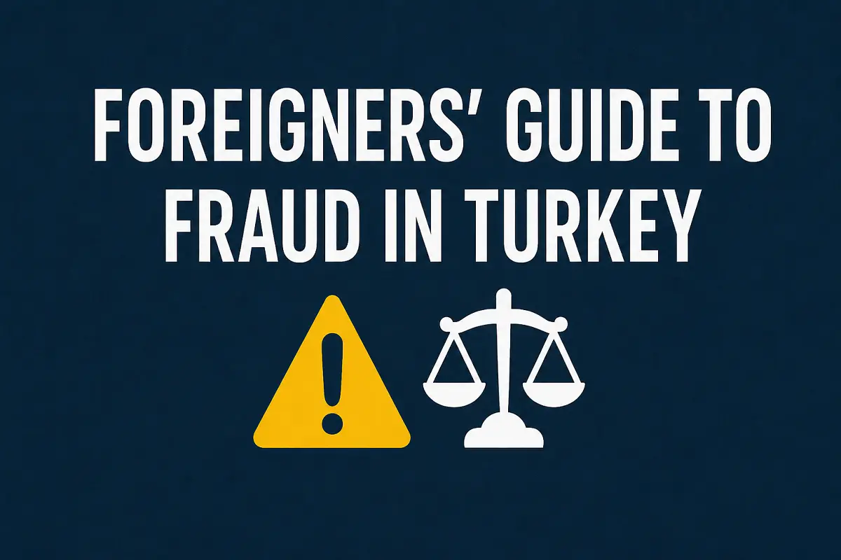 Legal guide for foreign fraud victims in Turkey