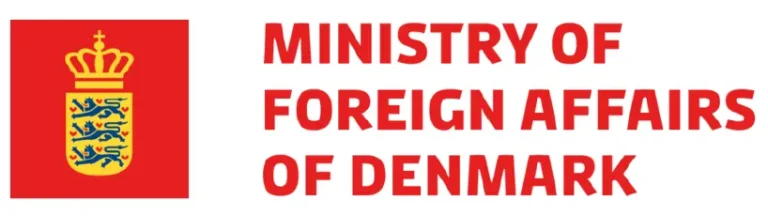 Kaymaz Hukuk Bürosu’nun referans gösterildiği Danimarka Dışişleri Bakanlığı resmi logosu.