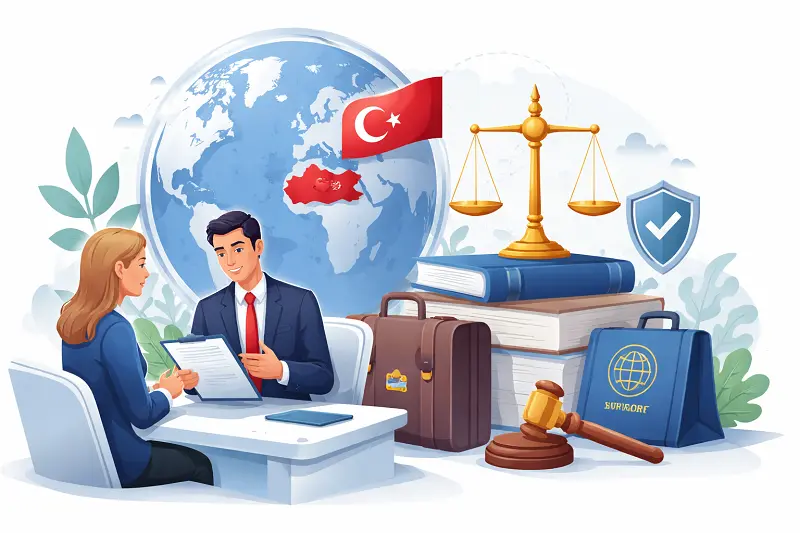 Foreign nationals consulting a lawyer about legal representation and procedural guidance when seeking to enforce a foreign court judgment in Turkey – Enforce Foreign Court Judgments in Turkey