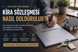 Kira Sözleşmesi Nasıl Doldurulur 2026
