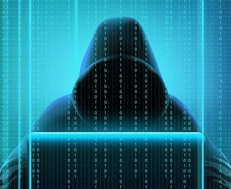 Illustration of a cybercriminal behind an online fraud scheme investigated in Turkey 